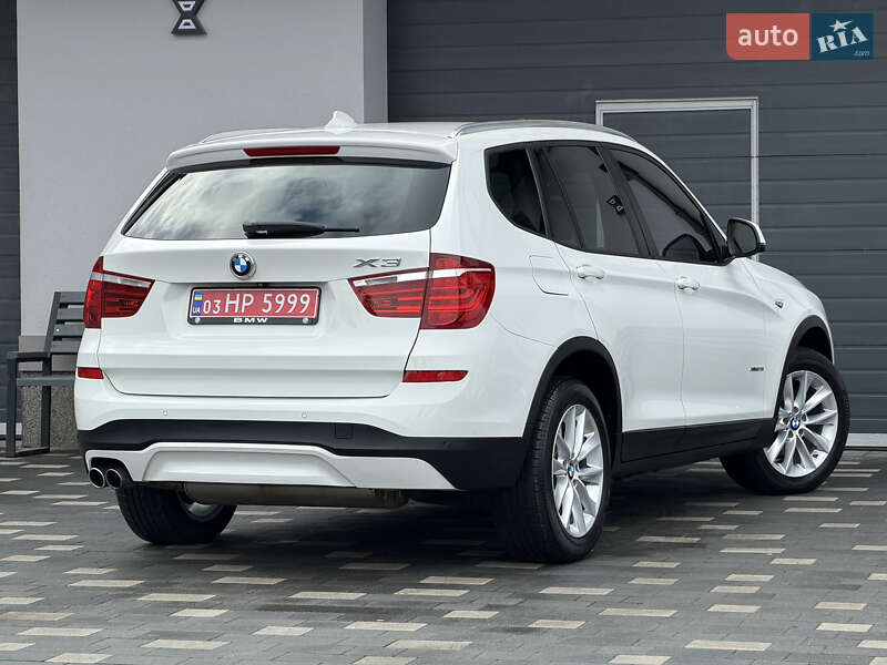 Внедорожник / Кроссовер BMW X3 2015 в Дрогобыче