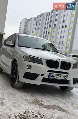 Позашляховик / Кросовер BMW X3 2012 в Житомирі