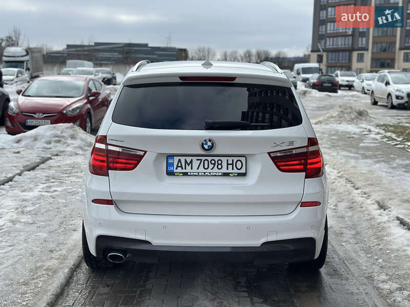 Внедорожник / Кроссовер BMW X3 2012 в Житомире фото 5 Внедорожник / Кроссовер BMW X3 2012 в Житомире