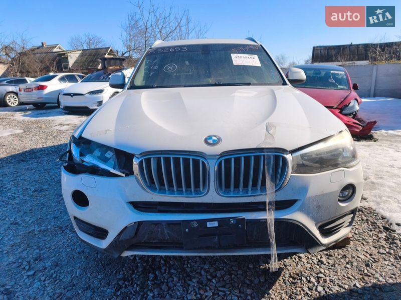 Внедорожник / Кроссовер BMW X3 2016 в Сквире