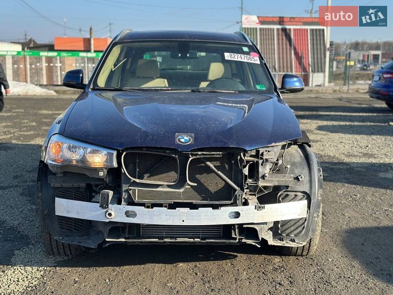 Внедорожник / Кроссовер BMW X3 2017 в Луцке