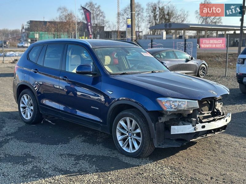 Внедорожник / Кроссовер BMW X3 2017 в Луцке
