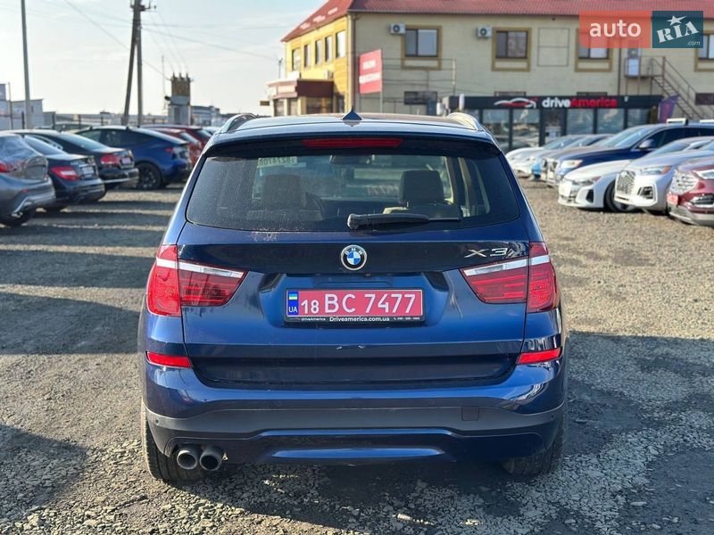 Внедорожник / Кроссовер BMW X3 2017 в Луцке