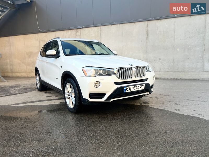 Внедорожник / Кроссовер BMW X3 2016 в Киеве
