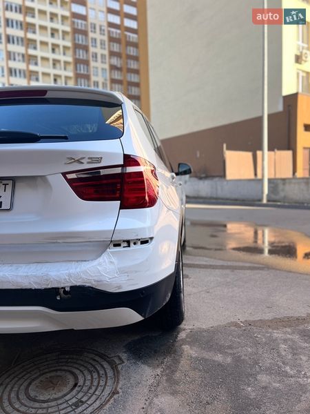 Внедорожник / Кроссовер BMW X3 2016 в Киеве