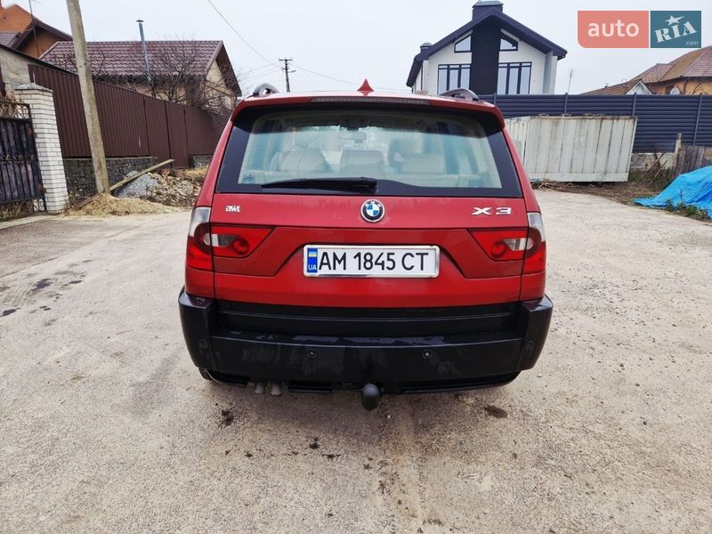 Внедорожник / Кроссовер BMW X3 2006 в Житомире