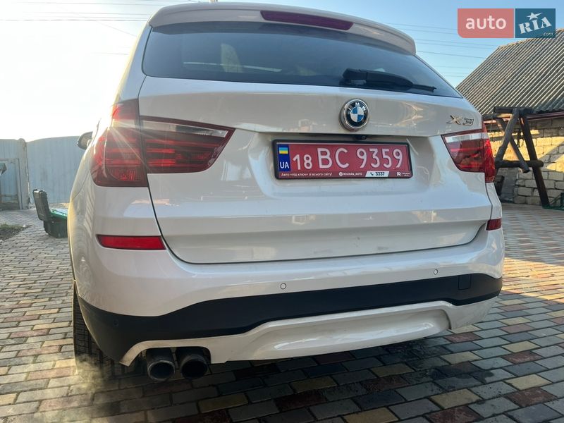 Внедорожник / Кроссовер BMW X3 2015 в Борисполе