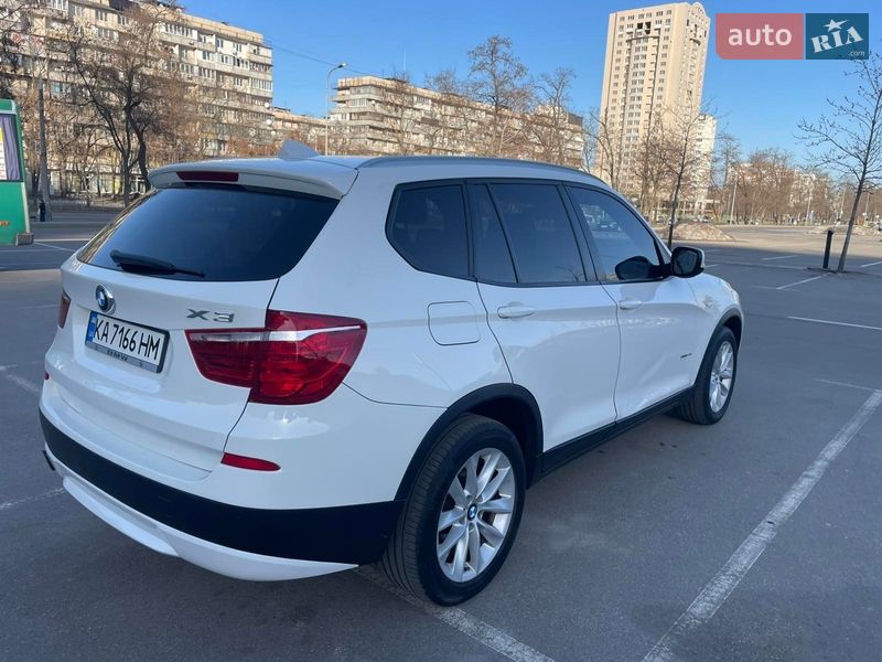 Внедорожник / Кроссовер BMW X3 2012 в Киеве