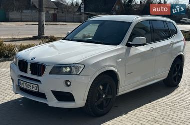 Внедорожник / Кроссовер BMW X3 2012 в Житомире
