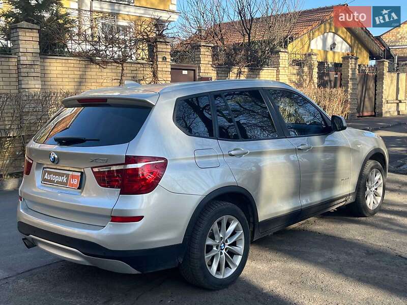 Внедорожник / Кроссовер BMW X3 2014 в Киеве