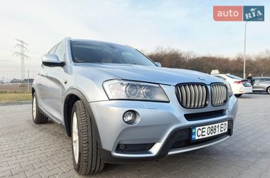Внедорожник / Кроссовер BMW X3 2012 в Черновцах