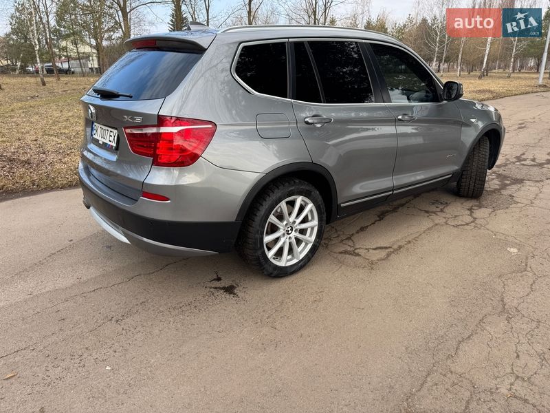 Внедорожник / Кроссовер BMW X3 2012 в Ровно