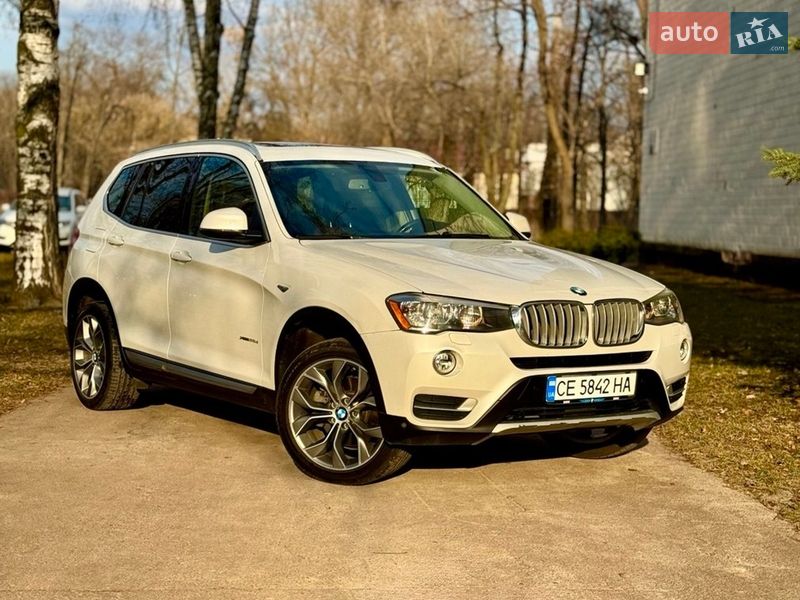 Внедорожник / Кроссовер BMW X3 2015 в Чернигове