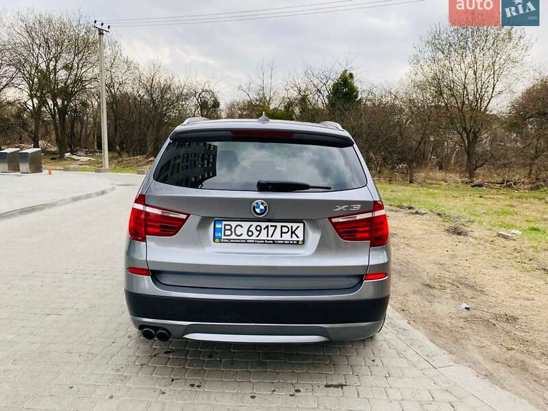 Внедорожник / Кроссовер BMW X3 2012 в Львове