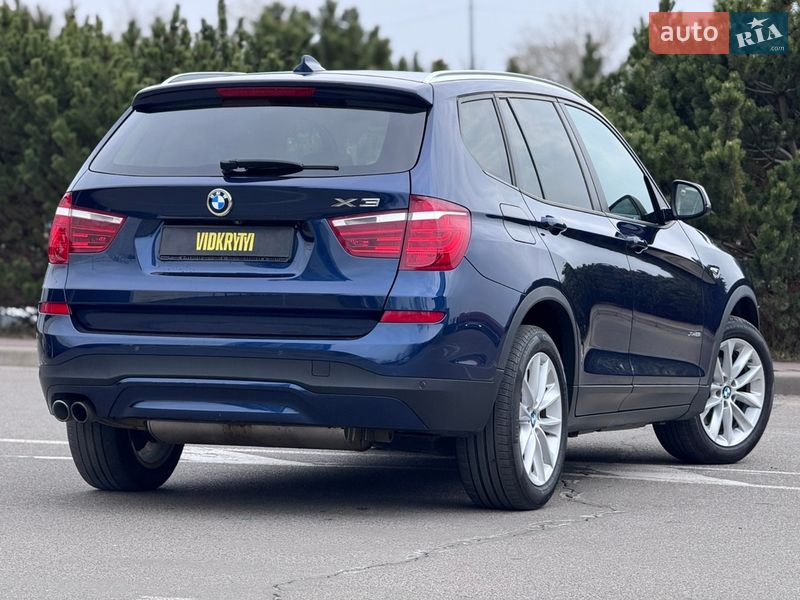 Внедорожник / Кроссовер BMW X3 2015 в Киеве