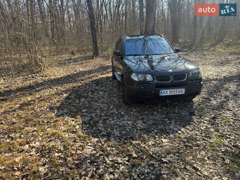 Внедорожник / Кроссовер BMW X3 2004 в Богодухове