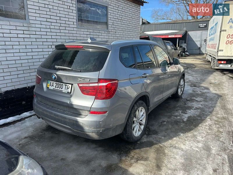 Позашляховик / Кросовер BMW X3 2016 в Києві