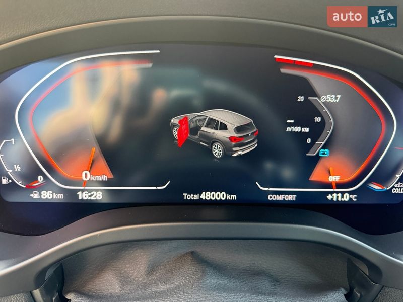 Позашляховик / Кросовер BMW X3 2022 в Івано-Франківську