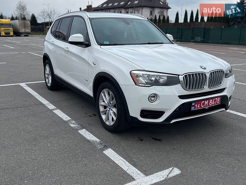 Внедорожник / Кроссовер BMW X3 2017 в Львове