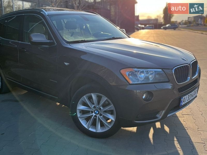 Внедорожник / Кроссовер BMW X3 2012 в Белой Церкви