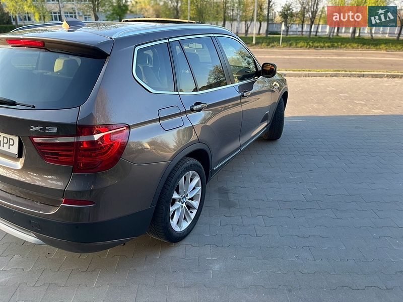 Внедорожник / Кроссовер BMW X3 2012 в Белой Церкви