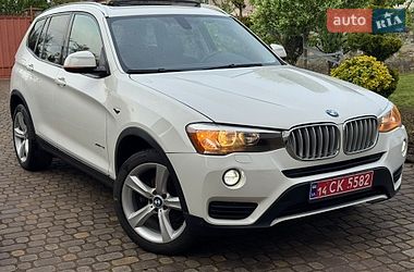 Внедорожник / Кроссовер BMW X3 2017 в Львове
