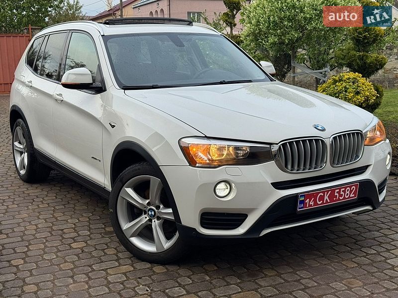 Внедорожник / Кроссовер BMW X3 2017 в Львове