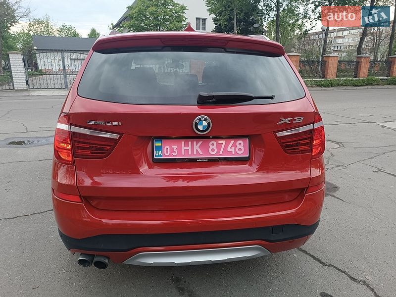 Внедорожник / Кроссовер BMW X3 2015 в Сарнах фото 12 Внедорожник / Кроссовер BMW X3 2015 в Сарнах
