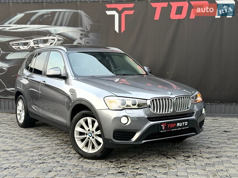Внедорожник / Кроссовер BMW X3 2017 в Львове