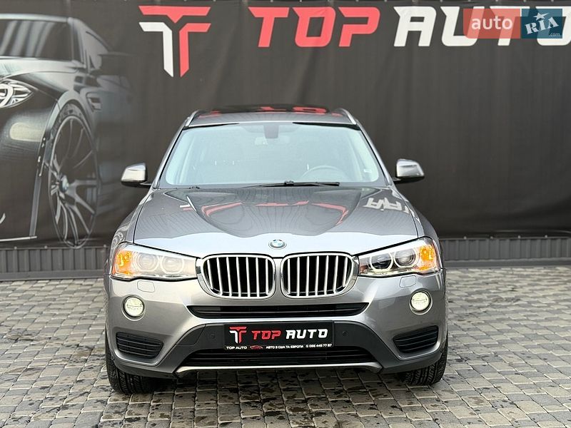 Внедорожник / Кроссовер BMW X3 2017 в Львове