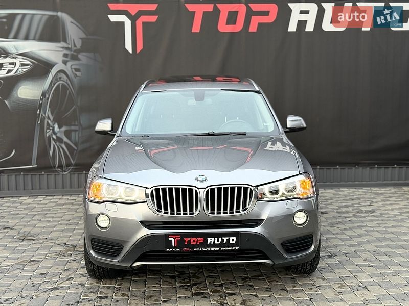 Внедорожник / Кроссовер BMW X3 2017 в Львове