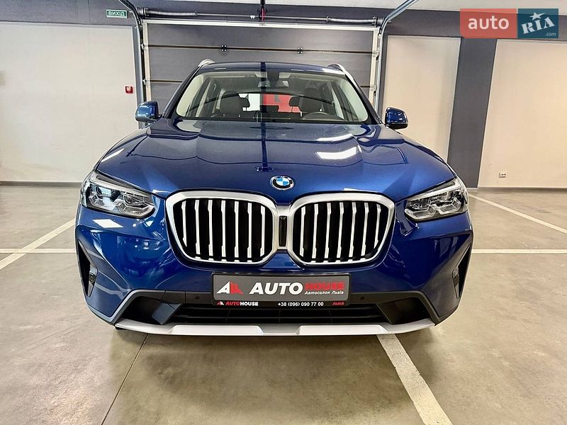 Внедорожник / Кроссовер BMW X3 2022 в Львове