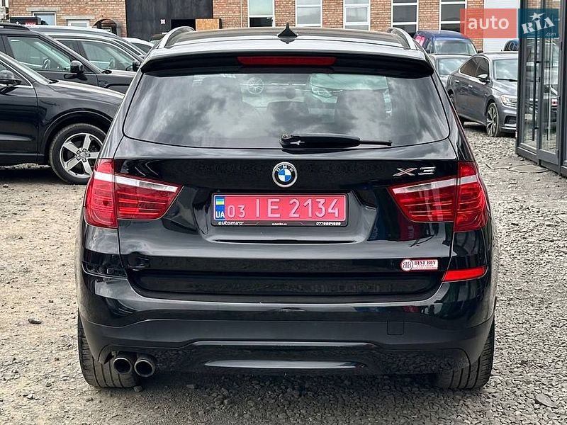 Внедорожник / Кроссовер BMW X3 2015 в Луцке