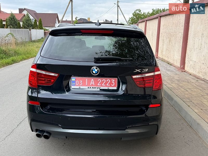 Внедорожник / Кроссовер BMW X3 2014 в Ковеле