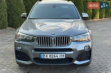Внедорожник / Кроссовер BMW X3 2015 в Львове