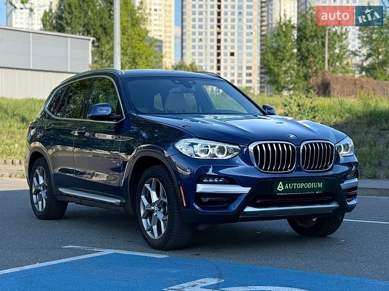 Внедорожник / Кроссовер BMW X3 2020 в Киеве