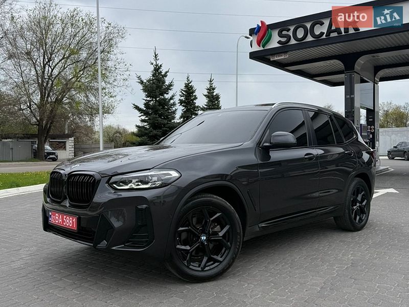 Внедорожник / Кроссовер BMW X3 2022 в Днепре