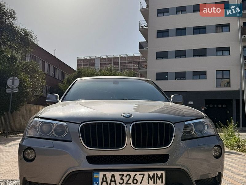 Внедорожник / Кроссовер BMW X3 2012 в Киеве