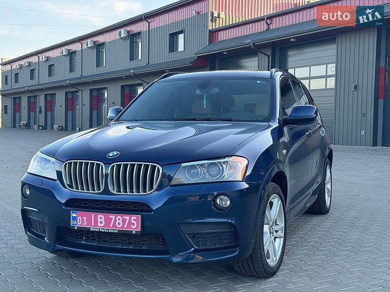 Внедорожник / Кроссовер BMW X3 2013 в Ковеле