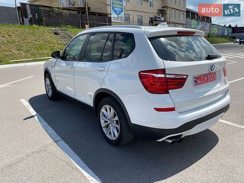 Внедорожник / Кроссовер BMW X3 2016 в Виннице