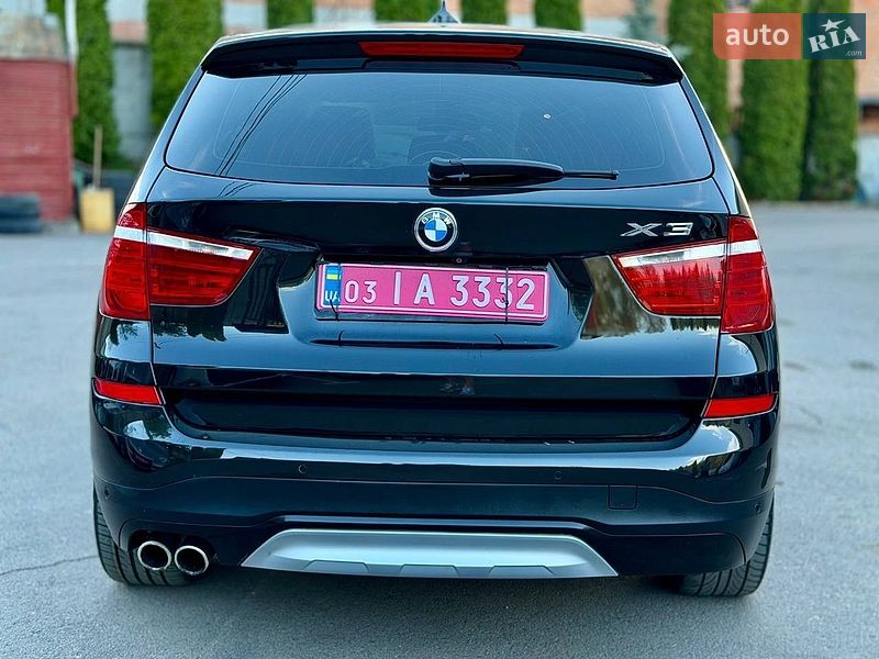 Позашляховик / Кросовер BMW X3 2016 в Одесі