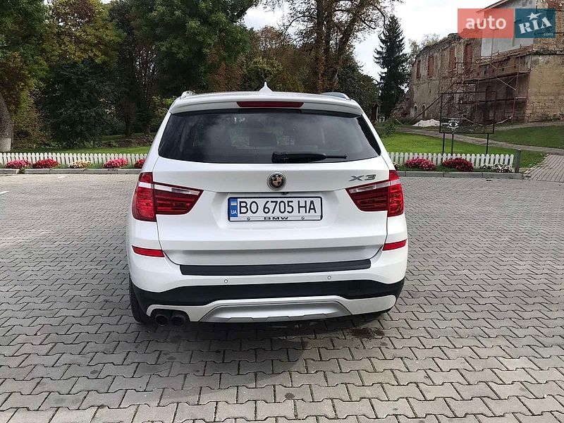 Внедорожник / Кроссовер BMW X3 2017 в Бережанах