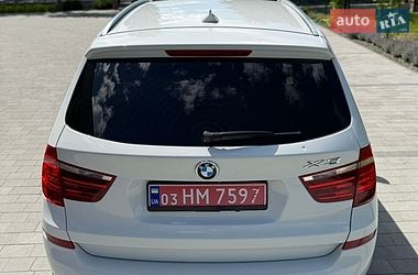 Внедорожник / Кроссовер BMW X3 2017 в Луцке