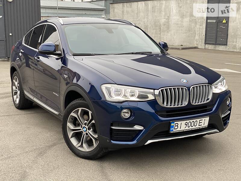 Позашляховик / Кросовер BMW X4 2017 в 