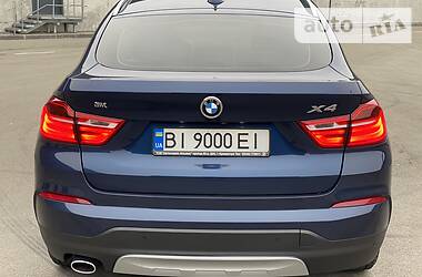 Позашляховик / Кросовер BMW X4 2017 в 