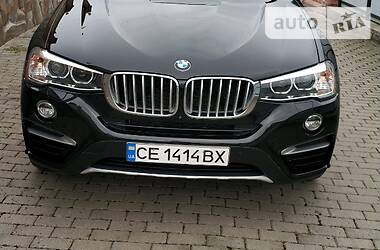 Внедорожник / Кроссовер BMW X4 2016 в Черновцах
