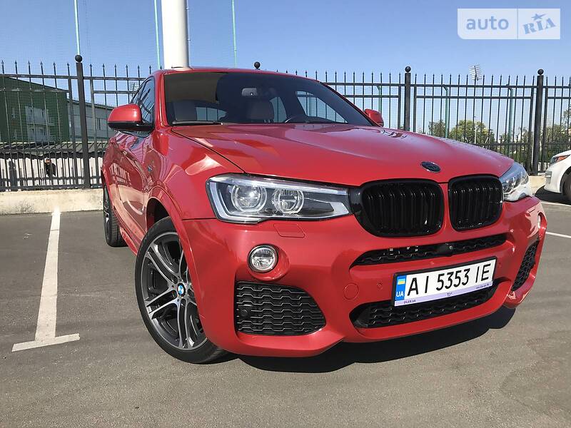 Внедорожник / Кроссовер BMW X4 2014 в Киеве