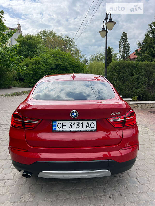 Внедорожник / Кроссовер BMW X4 2016 в Черновцах