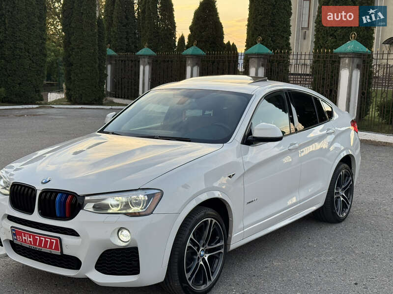 Внедорожник / Кроссовер BMW X4 2016 в 