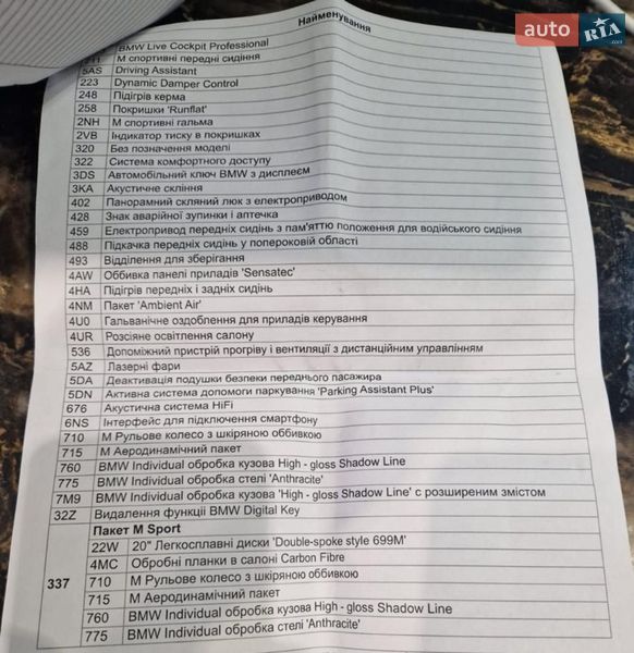 Внедорожник / Кроссовер BMW X4 2022 в Коломые